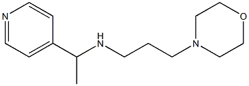 [3-(morpholin-4-yl)propyl][1-(pyridin-4-yl)ethyl]amine