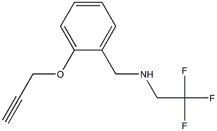 {[2-(prop-2-yn-1-yloxy)phenyl]methyl}(2,2,2-trifluoroethyl)amine