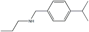 {[4-(propan-2-yl)phenyl]methyl}(propyl)amine