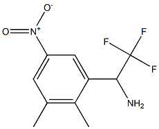 1-(2,3-dimethyl-5-nitrophenyl)-2,2,2-trifluoroethan-1-amine