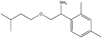 1-(2,4-dimethylphenyl)-2-(3-methylbutoxy)ethan-1-amine