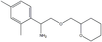 1-(2,4-dimethylphenyl)-2-(oxan-2-ylmethoxy)ethan-1-amine