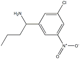 1-(3-chloro-5-nitrophenyl)butan-1-amine