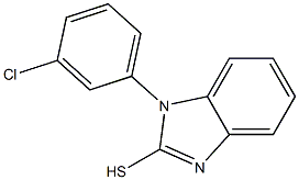 1-(3-chlorophenyl)-1H-1,3-benzodiazole-2-thiol