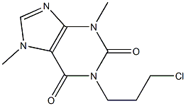 1-(3-chloropropyl)-3,7-dimethyl-2,3,6,7-tetrahydro-1H-purine-2,6-dione