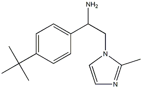 1-(4-tert-butylphenyl)-2-(2-methyl-1H-imidazol-1-yl)ethanamine