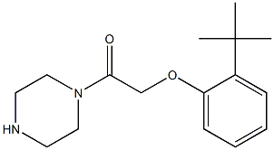 1-[(2-tert-butylphenoxy)acetyl]piperazine