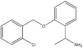 1-{2-[(2-chlorophenyl)methoxy]phenyl}ethan-1-amine|