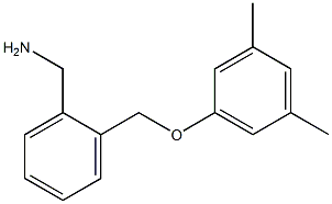 1-{2-[(3,5-dimethylphenoxy)methyl]phenyl}methanamine