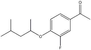 1-{3-fluoro-4-[(4-methylpentan-2-yl)oxy]phenyl}ethan-1-one