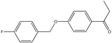 1-{4-[(4-fluorophenyl)methoxy]phenyl}propan-1-one