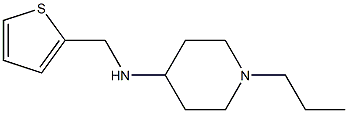 1-propyl-N-(thiophen-2-ylmethyl)piperidin-4-amine