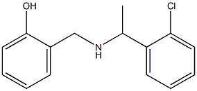 2-({[1-(2-chlorophenyl)ethyl]amino}methyl)phenol