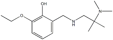 2-({[2-(dimethylamino)-2-methylpropyl]amino}methyl)-6-ethoxyphenol