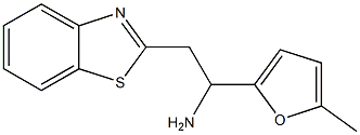 2-(1,3-benzothiazol-2-yl)-1-(5-methylfuran-2-yl)ethan-1-amine