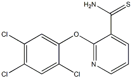 2-(2,4,5-trichlorophenoxy)pyridine-3-carbothioamide