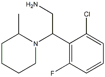 2-(2-chloro-6-fluorophenyl)-2-(2-methylpiperidin-1-yl)ethanamine
