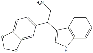 2-(2H-1,3-benzodioxol-5-yl)-2-(1H-indol-3-yl)ethan-1-amine