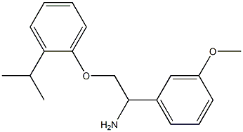 2-(2-isopropylphenoxy)-1-(3-methoxyphenyl)ethanamine
