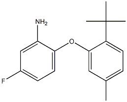 2-(2-tert-butyl-5-methylphenoxy)-5-fluoroaniline