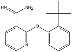 2-(2-tert-butylphenoxy)pyridine-3-carboximidamide