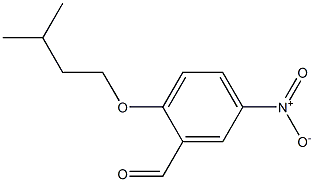 2-(3-methylbutoxy)-5-nitrobenzaldehyde