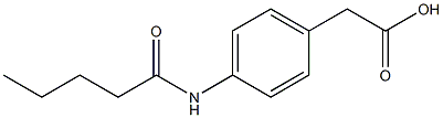 2-(4-pentanamidophenyl)acetic acid