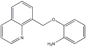 2-(quinolin-8-ylmethoxy)aniline Structure