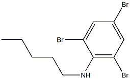 2,4,6-tribromo-N-pentylaniline