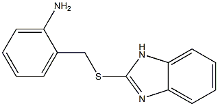 2-[(1H-1,3-benzodiazol-2-ylsulfanyl)methyl]aniline