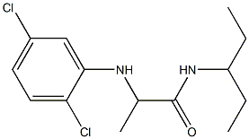 2-[(2,5-dichlorophenyl)amino]-N-(pentan-3-yl)propanamide