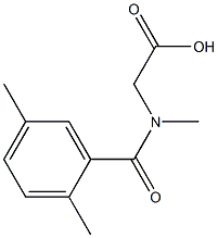 2-[(2,5-dimethylphenyl)-N-methylformamido]acetic acid