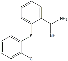 2-[(2-chlorophenyl)sulfanyl]benzene-1-carboximidamide
