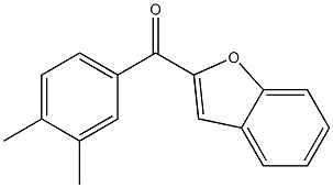 2-[(3,4-dimethylphenyl)carbonyl]-1-benzofuran|