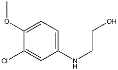 2-[(3-chloro-4-methoxyphenyl)amino]ethan-1-ol