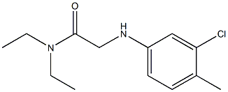 2-[(3-chloro-4-methylphenyl)amino]-N,N-diethylacetamide