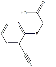 2-[(3-cyanopyridin-2-yl)thio]propanoic acid