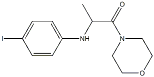 2-[(4-iodophenyl)amino]-1-(morpholin-4-yl)propan-1-one