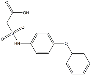 2-[(4-phenoxyphenyl)sulfamoyl]acetic acid