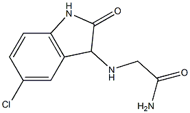 2-[(5-chloro-2-oxo-2,3-dihydro-1H-indol-3-yl)amino]acetamide
