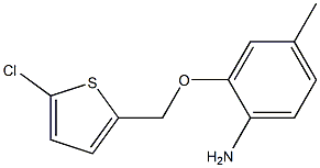 2-[(5-chlorothiophen-2-yl)methoxy]-4-methylaniline