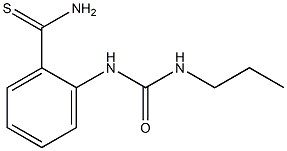 2-[(propylcarbamoyl)amino]benzene-1-carbothioamide