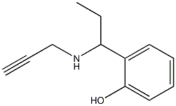 2-[1-(prop-2-yn-1-ylamino)propyl]phenol