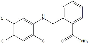 2-{[(2,4,5-trichlorophenyl)amino]methyl}benzamide