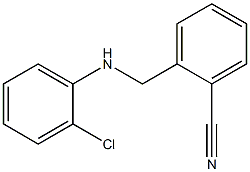 2-{[(2-chlorophenyl)amino]methyl}benzonitrile