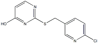 2-{[(6-chloropyridin-3-yl)methyl]sulfanyl}pyrimidin-4-ol