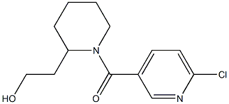 2-{1-[(6-chloropyridin-3-yl)carbonyl]piperidin-2-yl}ethan-1-ol