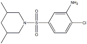 2-chloro-5-[(3,5-dimethylpiperidine-1-)sulfonyl]aniline
