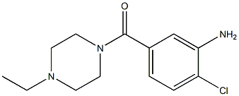2-chloro-5-[(4-ethylpiperazin-1-yl)carbonyl]aniline