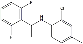 2-chloro-N-[1-(2,6-difluorophenyl)ethyl]-4-methylaniline